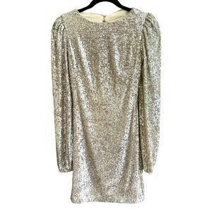 Gold Small sequined Dress Aqua Formal Size 2 NWOT